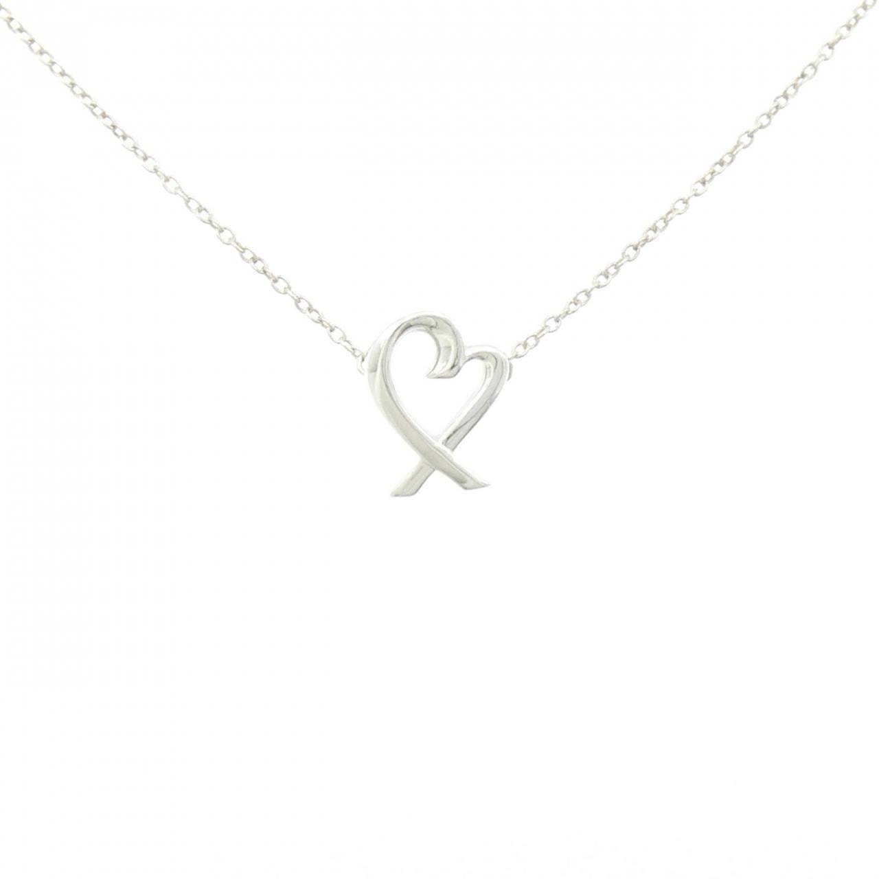 ティファニー ラビングハート ミニ ネックレス