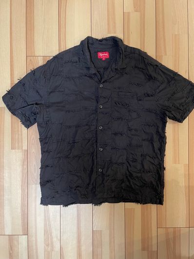 Supreme Patchwork S/S Shirt "Black"