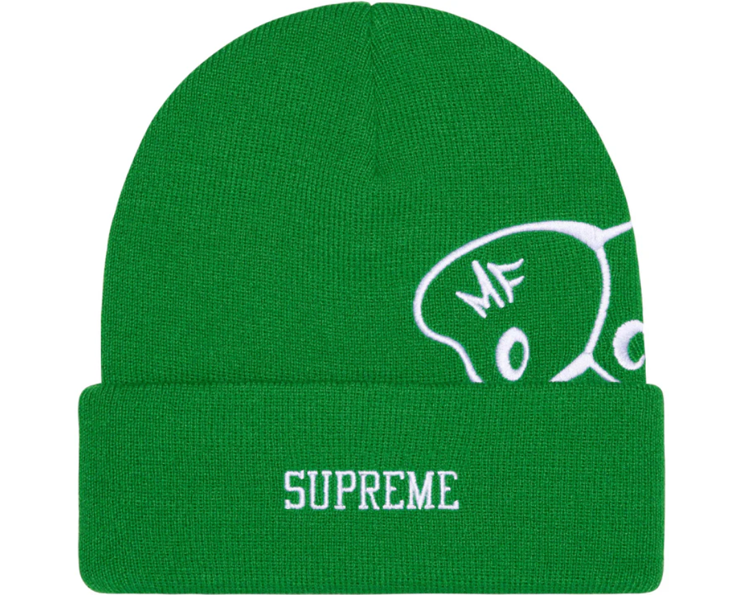 Supreme Mf Doom Beanie "Green"