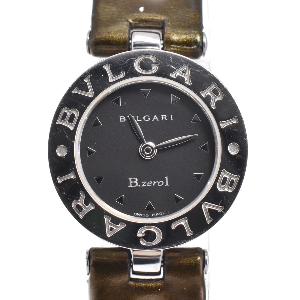 値下 ブルガリ BVLGARI BZ22S B.zero1 クォーツ レディース 良品 箱・保証書付き N#145594