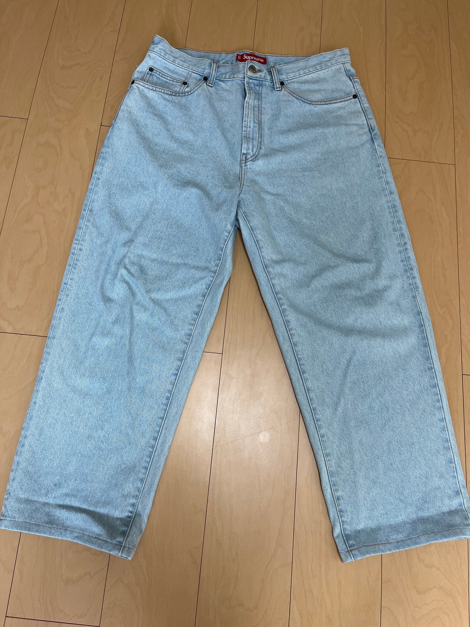 Supreme Baggy Jean "Washed Indigo"(24SS)