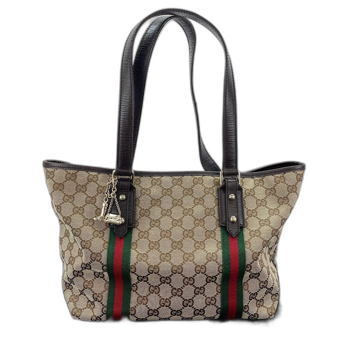 グッチ GUCCI シェリーライン ハンドバッグ【中古】