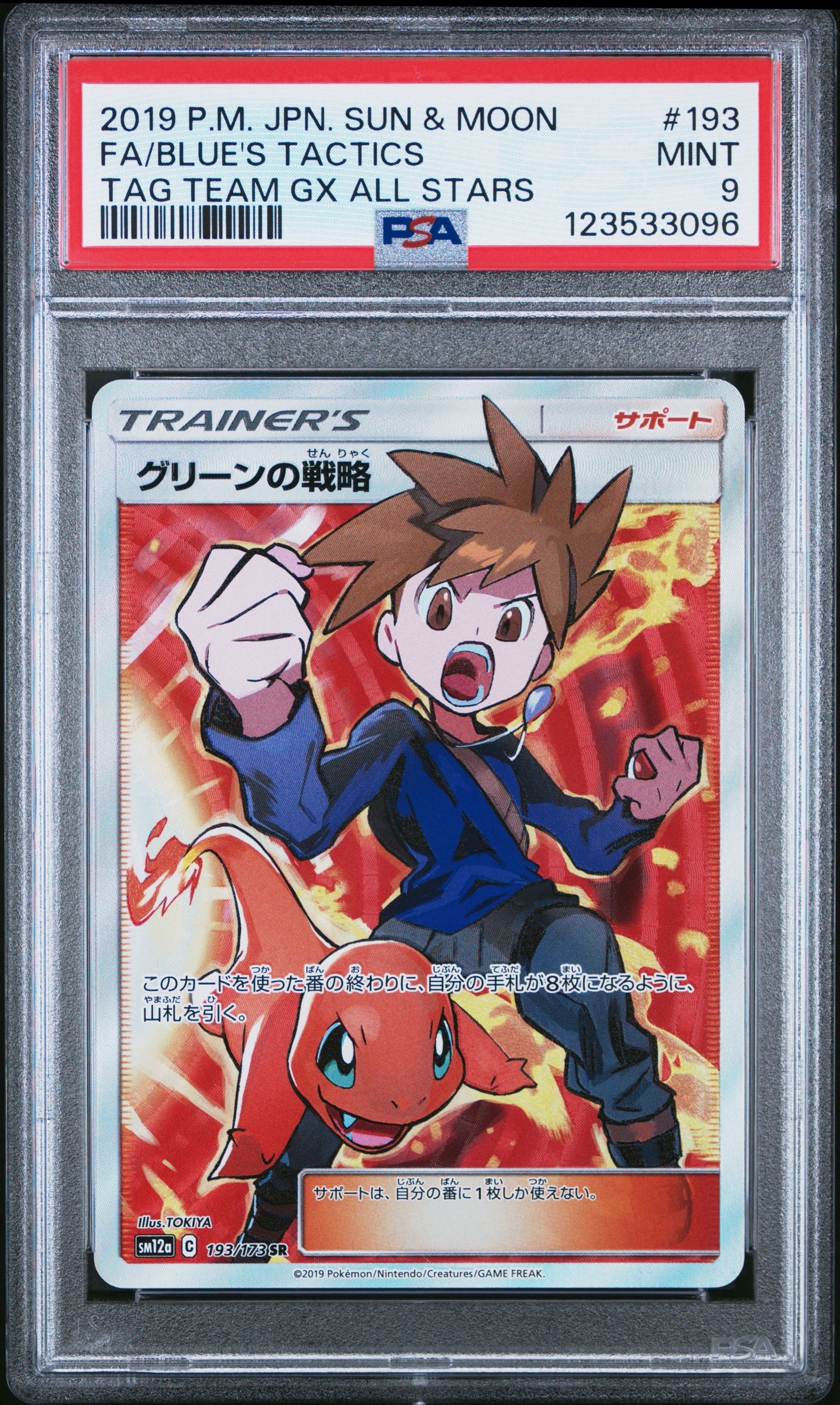 グリーンの戦略 SR[SM12a 193/173](ハイクラスパック「TAG TEAM GX