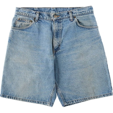 古着 カーハート Carhartt デニムショーツ ショートパンツ メンズw34相当/eaa637092