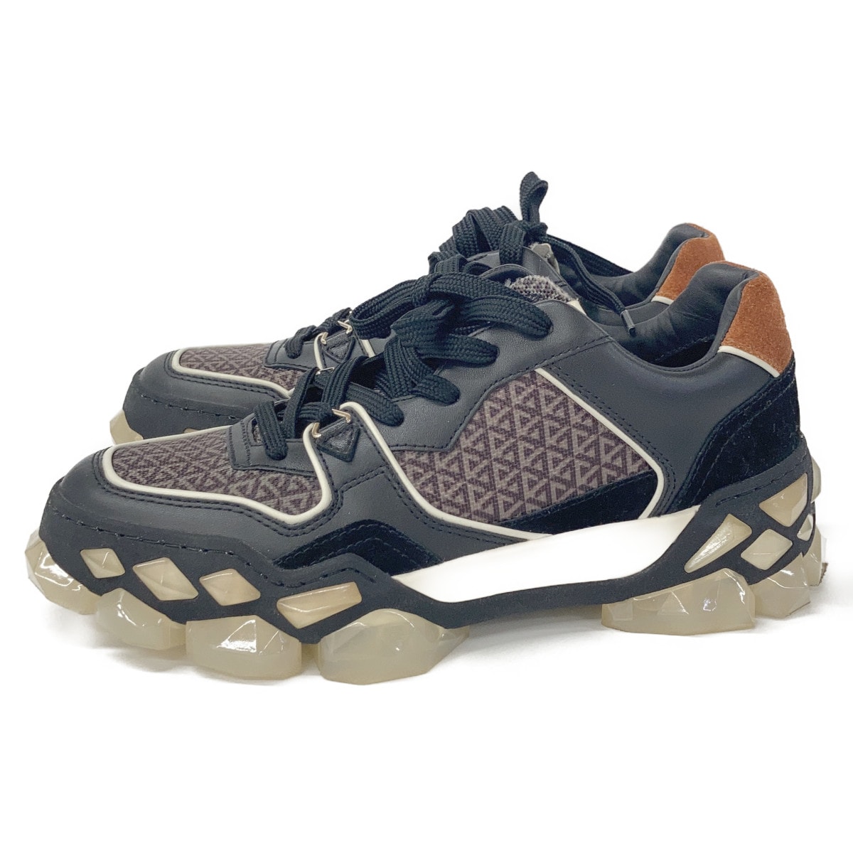 ジミーチュウ ブラック DIAMOND X TRAINER スニーカー 37
