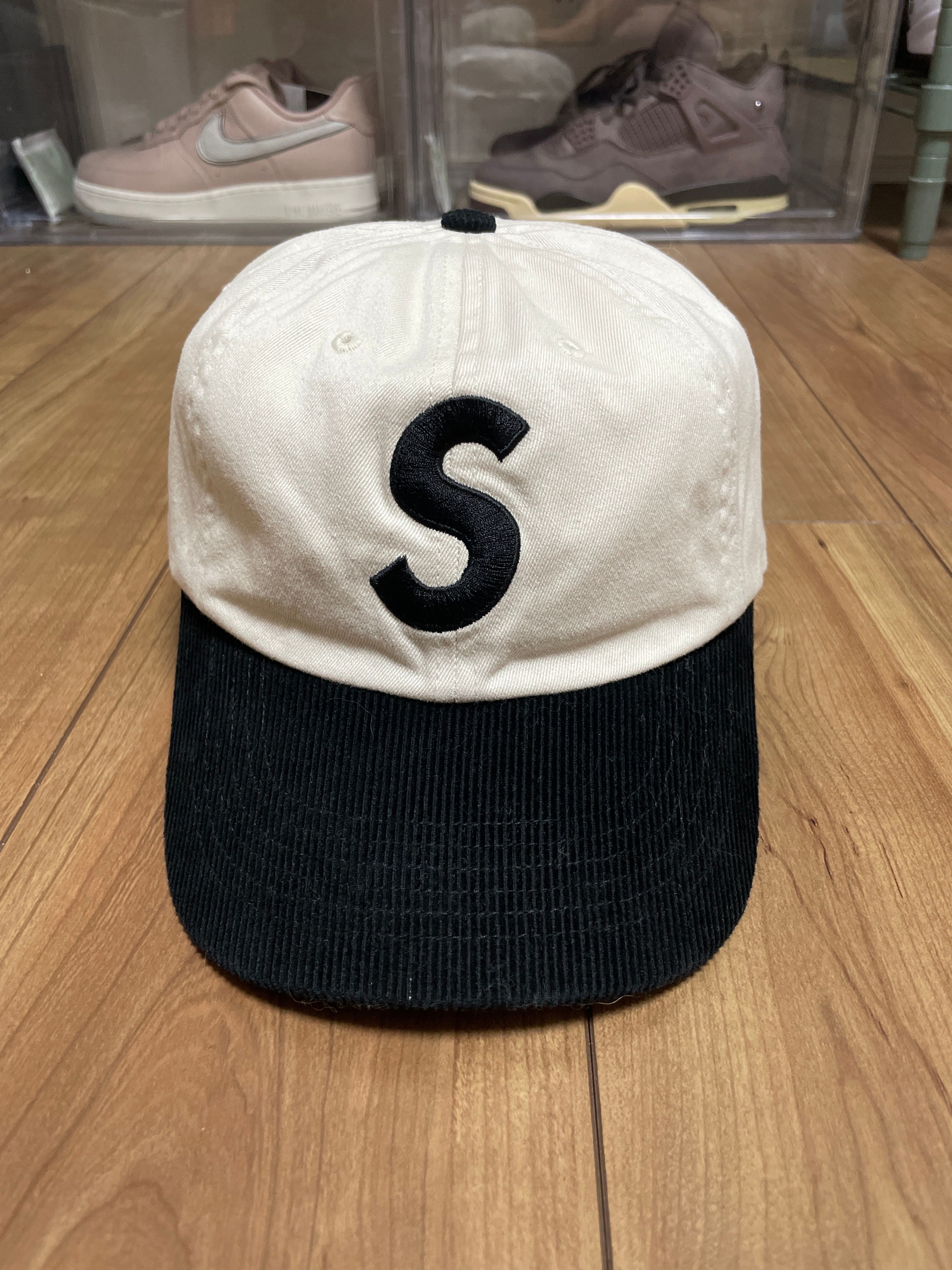 Supreme 2-Tone S Logo 6-Panel "Stone"