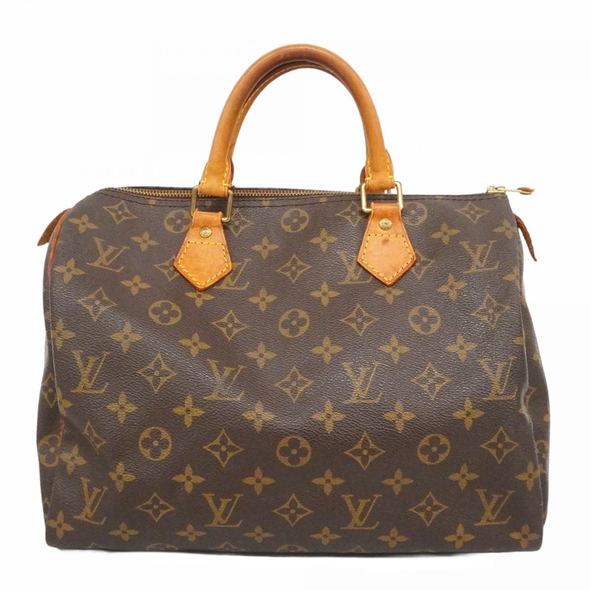 【6dd4488】ルイヴィトン ハンドバッグ モノグラム スピーディ30 M41108 ブラウン【中古】レディース