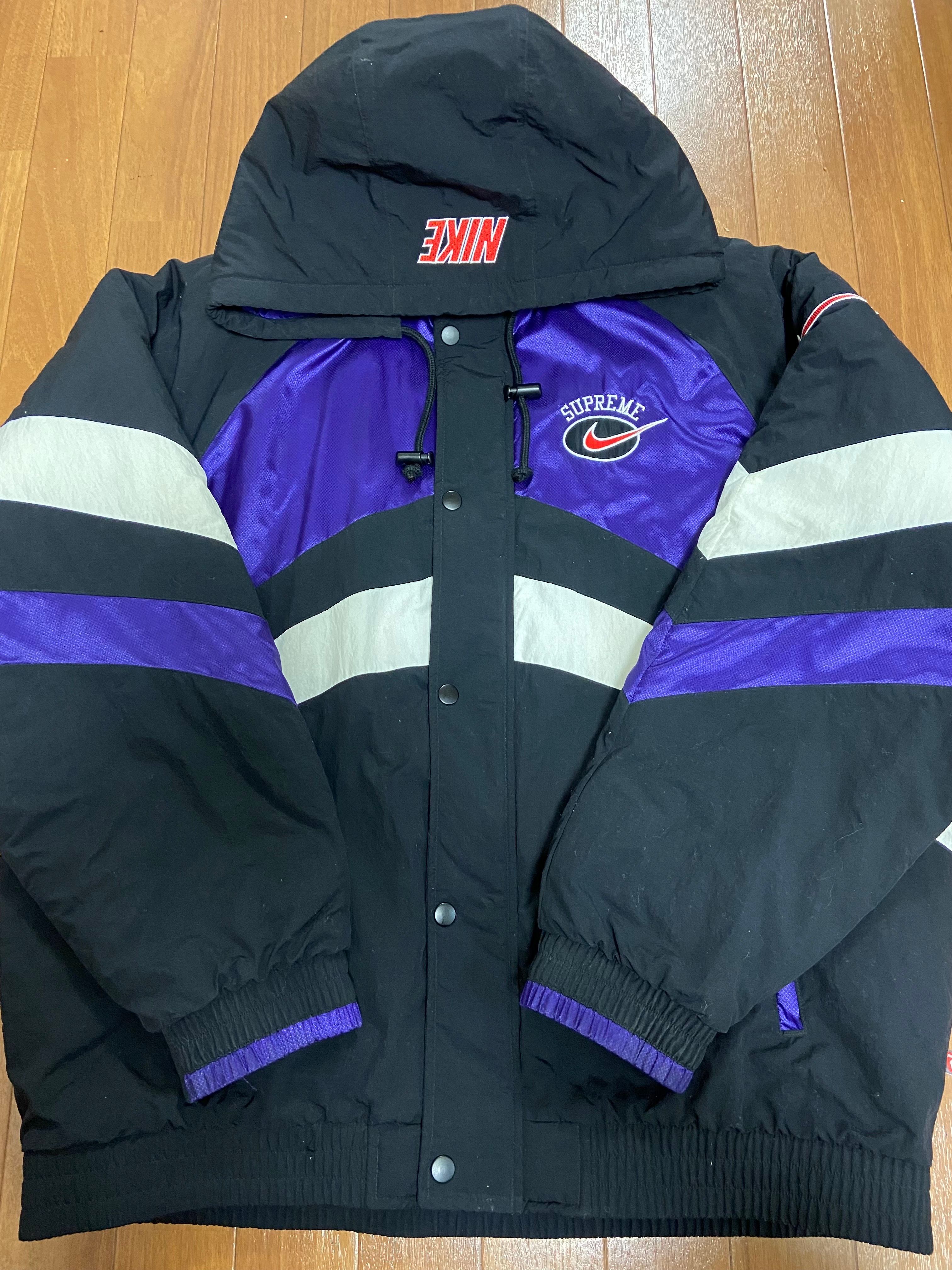 Supreme / Nike Hooded Sport Jacket "Purple"