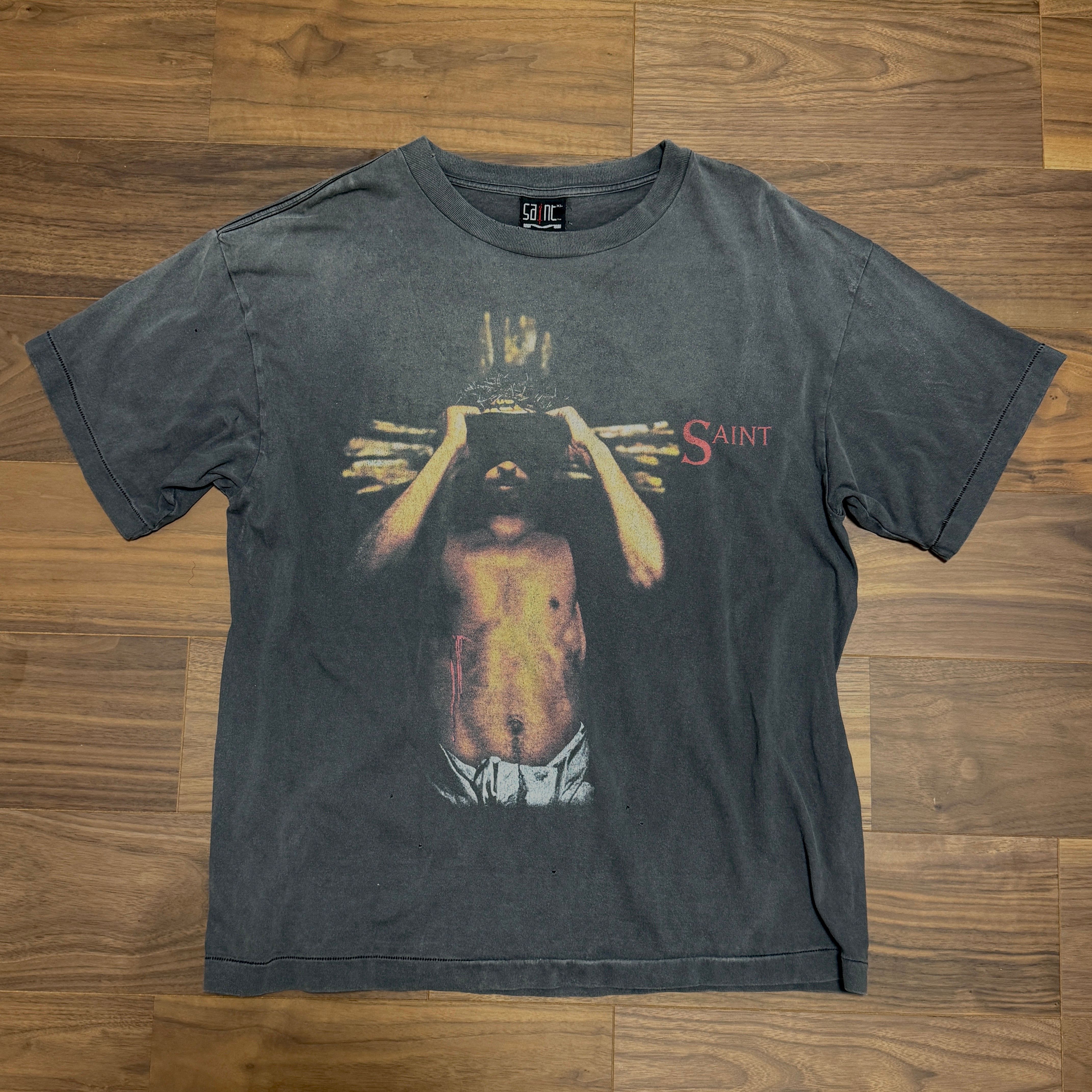 SAINT Mxxxxxx  We Live Hell Tee "Black"