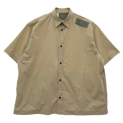 N.HOOLYWOOD エヌハリウッド 半袖シャツ 25SS 9251-SH50-005 HALF SLEEVE SHIRT ハーフスリーブ ミルスペック 半袖 シャツ ベージュ系 40【中古】