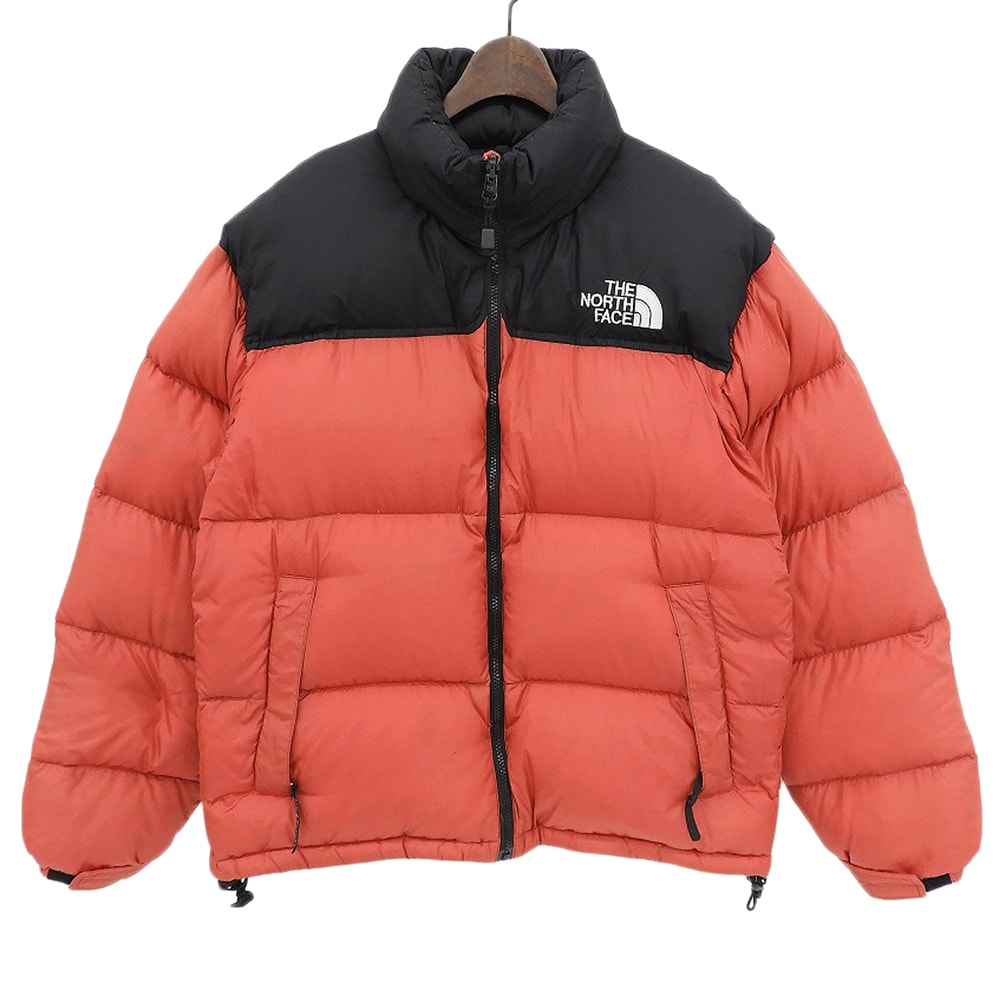 ノースフェイス ヌプシ ダウンジャケット メンズ レッド M M