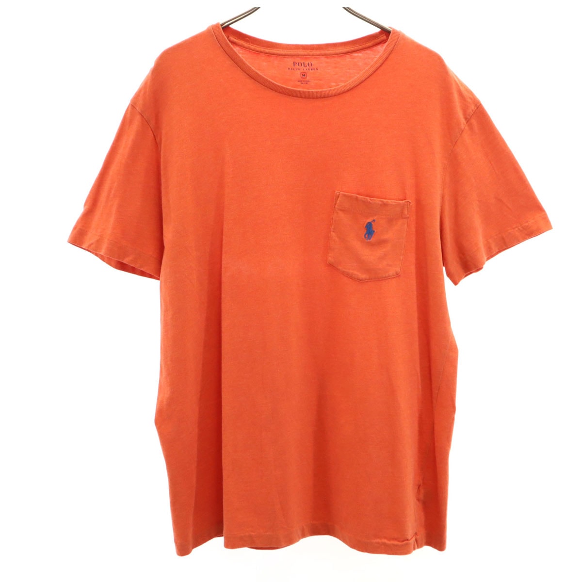 POLO RALPH LAUREN ポロラルフローレン 半袖 Tシャツ M テラコッタ ポケT