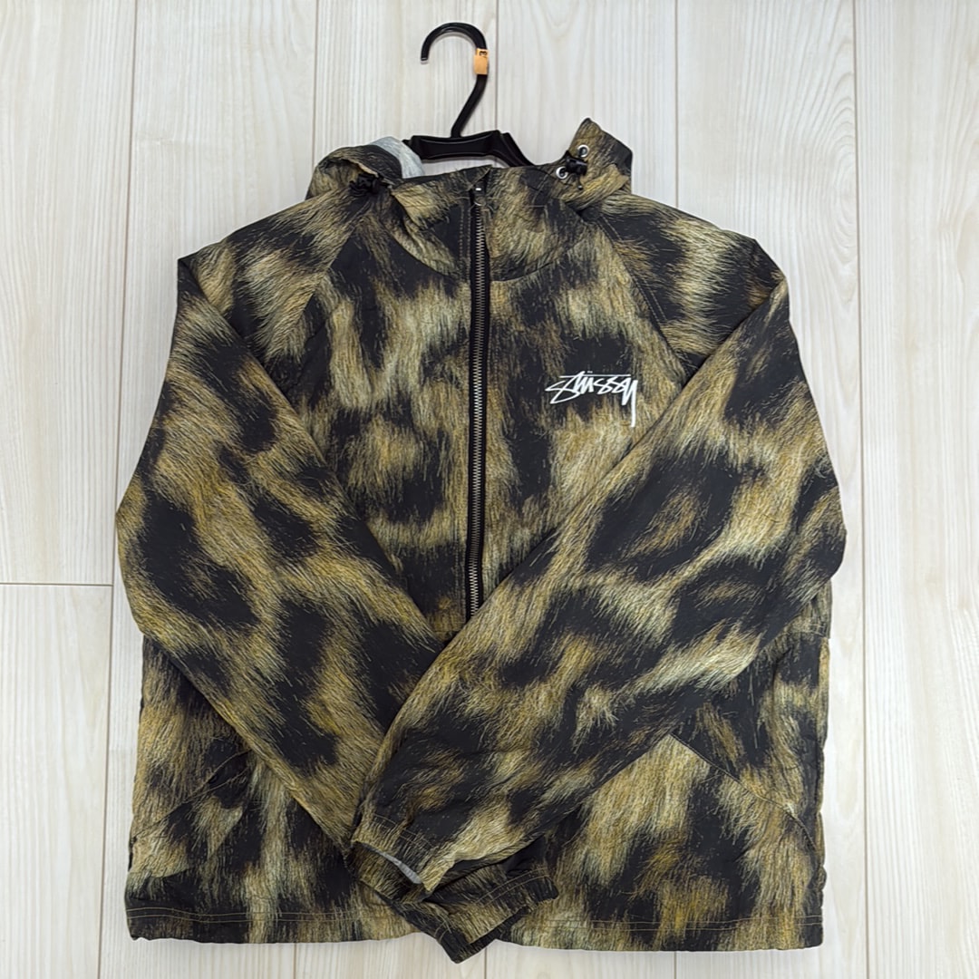 Stussy Beach Shell Fur Print "Brown"