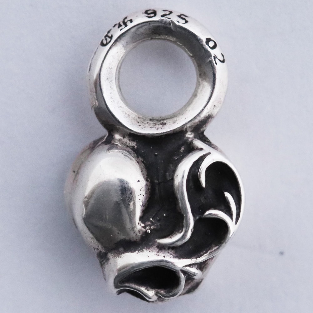 Chrome Hearts #B Stack Charm Heart "Silver"