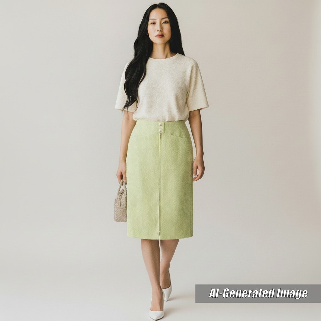 A (未使用に近い)】【ドンドン見直し】極美品 シャネル タイトスカート