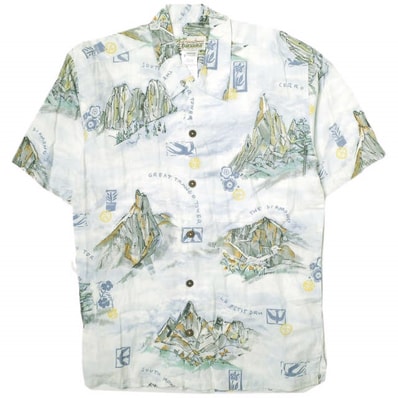 PATAGONIA パタゴニア 10SS M's Limited Edition Pataloha Shirt リミテッドエディション パタロハシャツ 52585 S CPI(ライトブルー) 半袖 アロハ オープンカラー トップス g16303