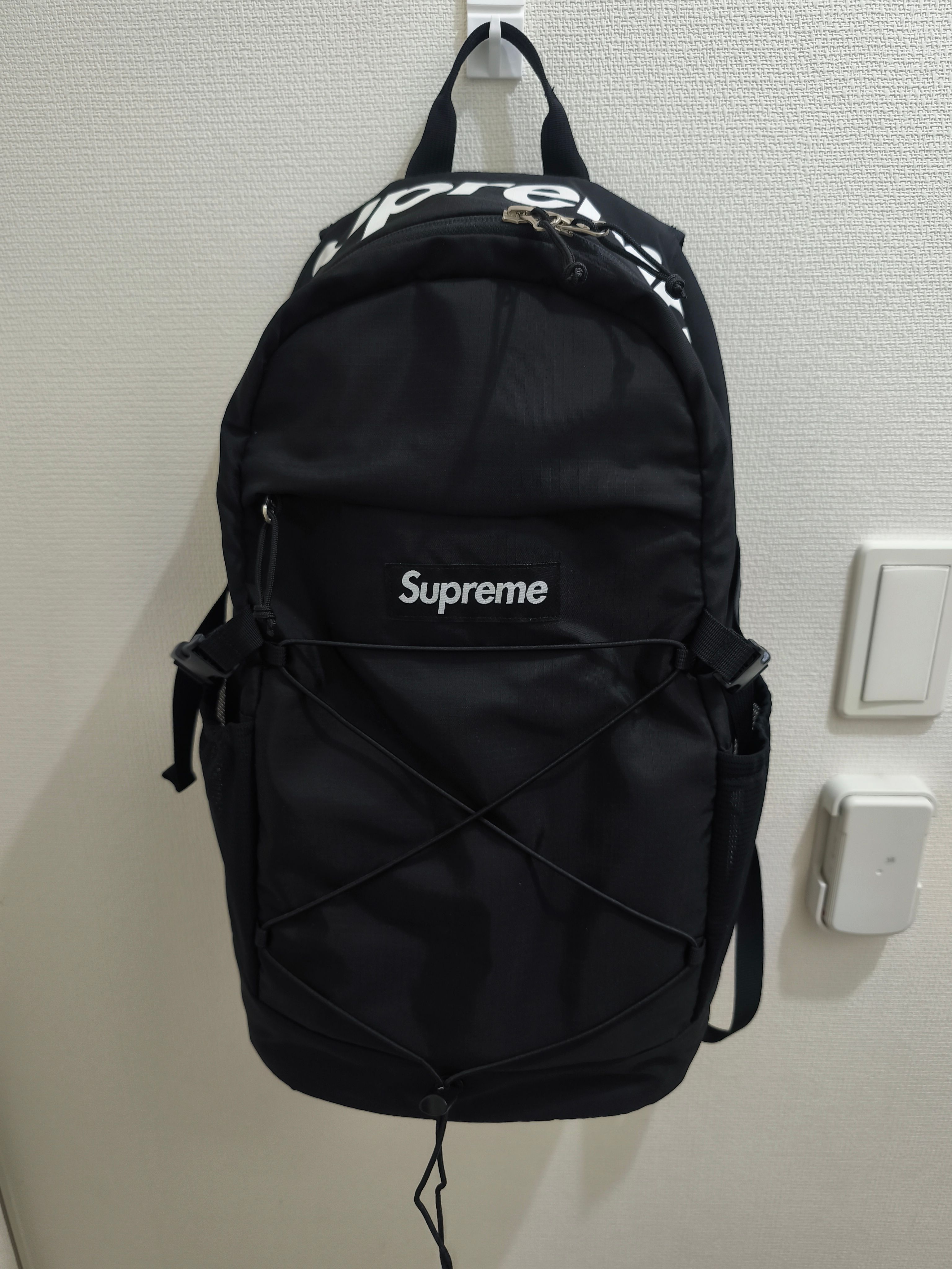 Supreme SS16 210 Denier Cordura Backpack "Black"