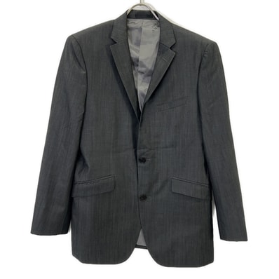 バーバリーブラックレーベル グレー D1H97-611-07 テーラード 38L/38L