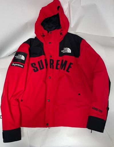 Supreme x The North Face Arc Logo Mountain Parka "Red"