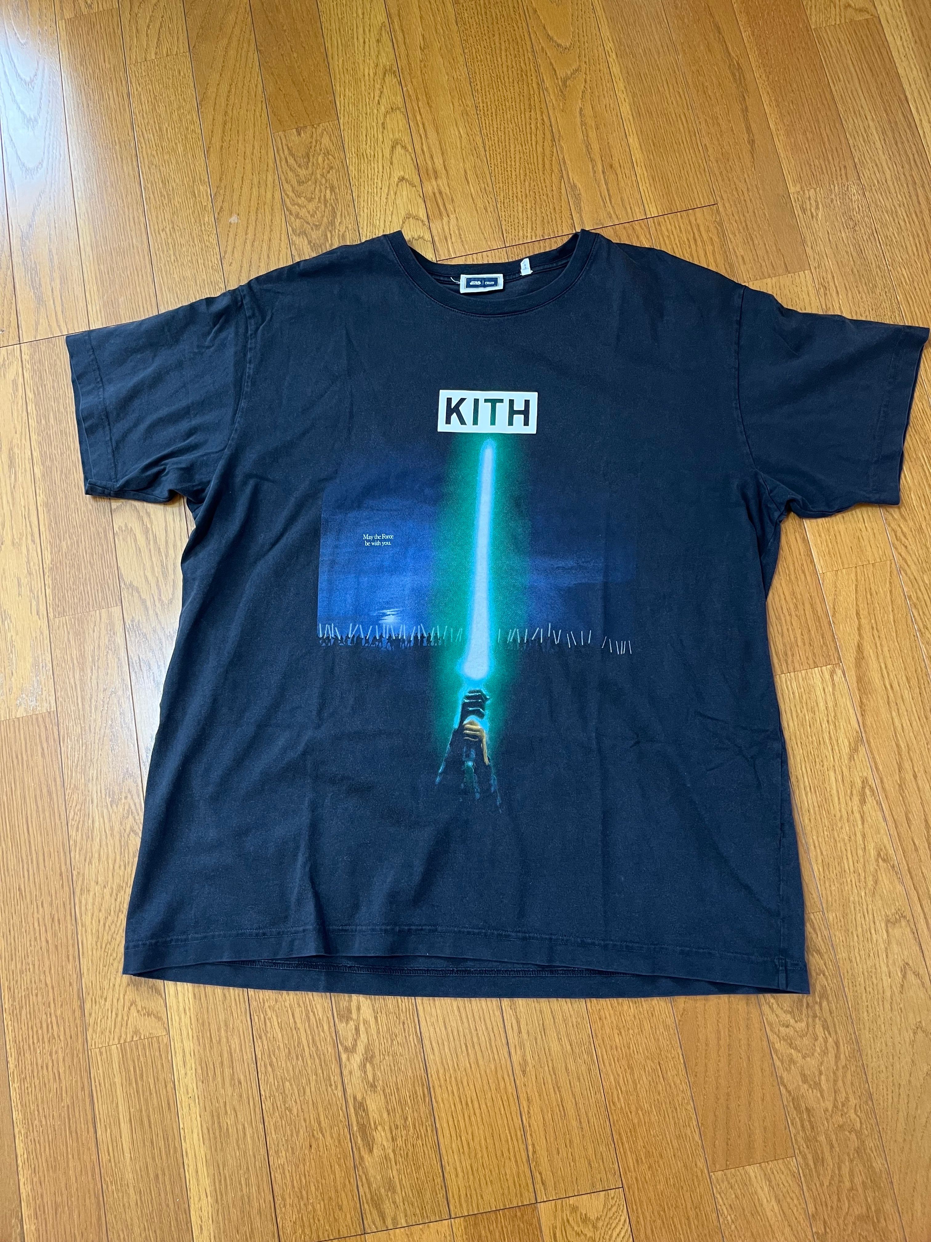 Kith Star Wars Jedi Vs Sith Vintage Tee "Black"