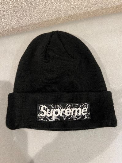 Supreme New Era® Box Logo Beanie "Black"
