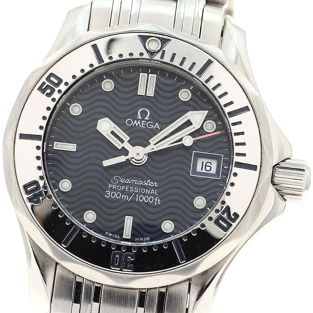 ☆良品 オメガ シーマスター300 2582.80 レディース 【中古】