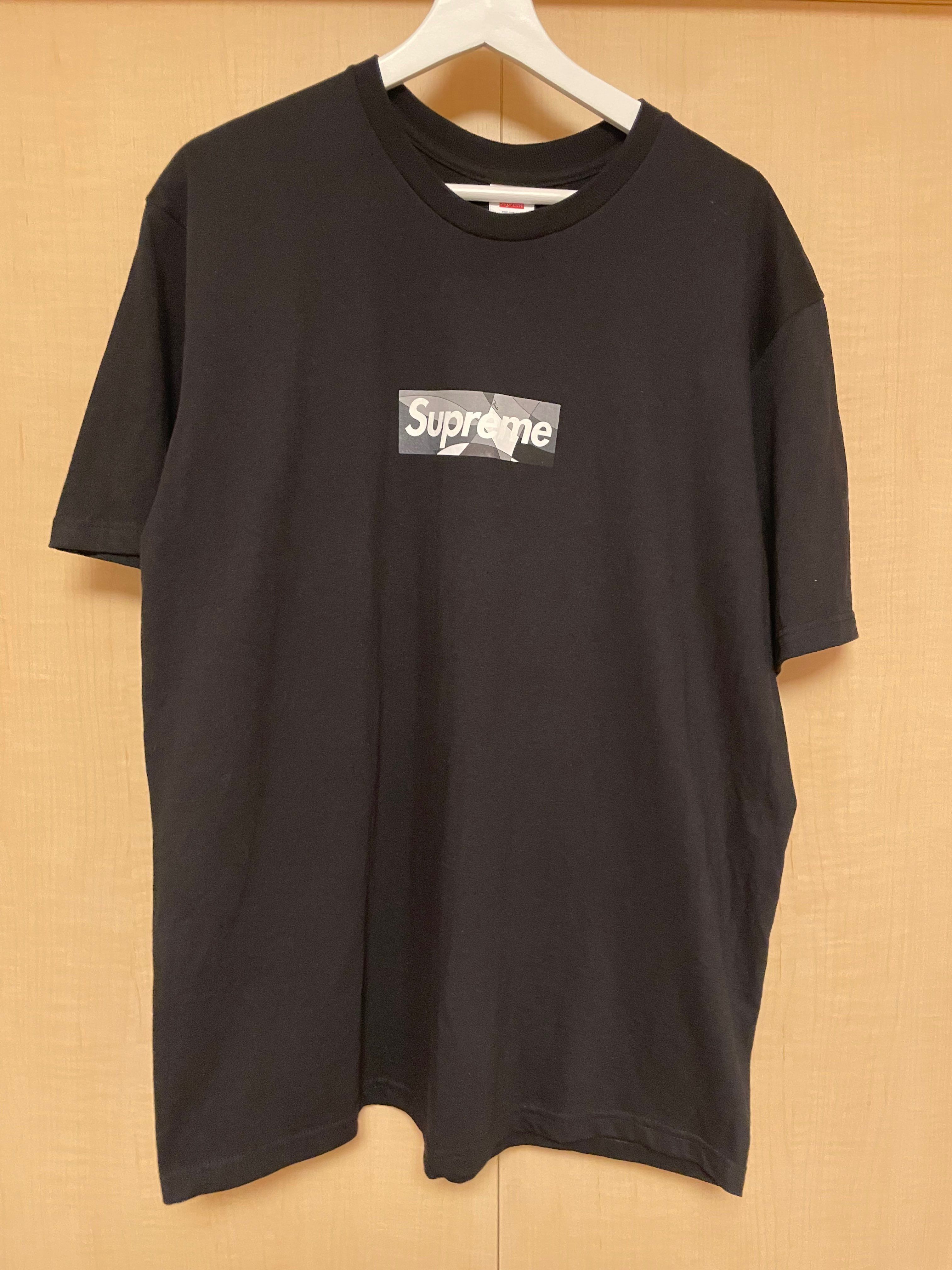 Supreme / Emilio Pucci® Box Logo Tee "Black/Black"
