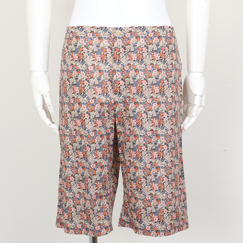 ■極美品 グッチ LIBERTY リバティ コラボ ショートパンツ 48