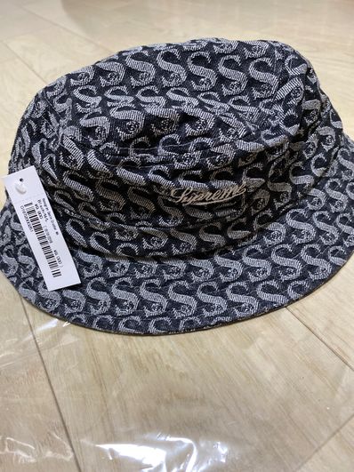 Supreme Monogram Denim Crusher "Black"