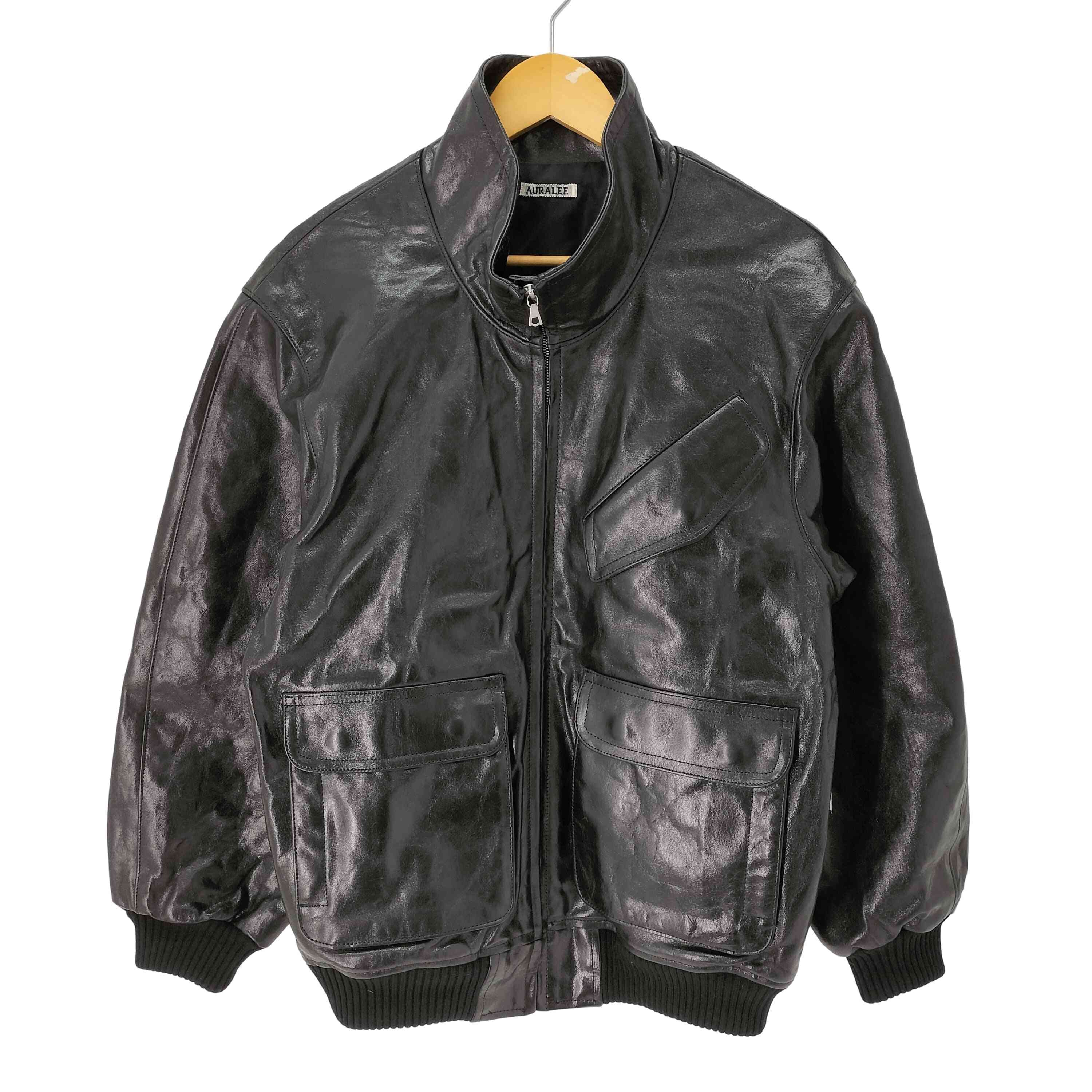25AW  LAMB LEATHER ZIP BLOUSON【1142445074501】