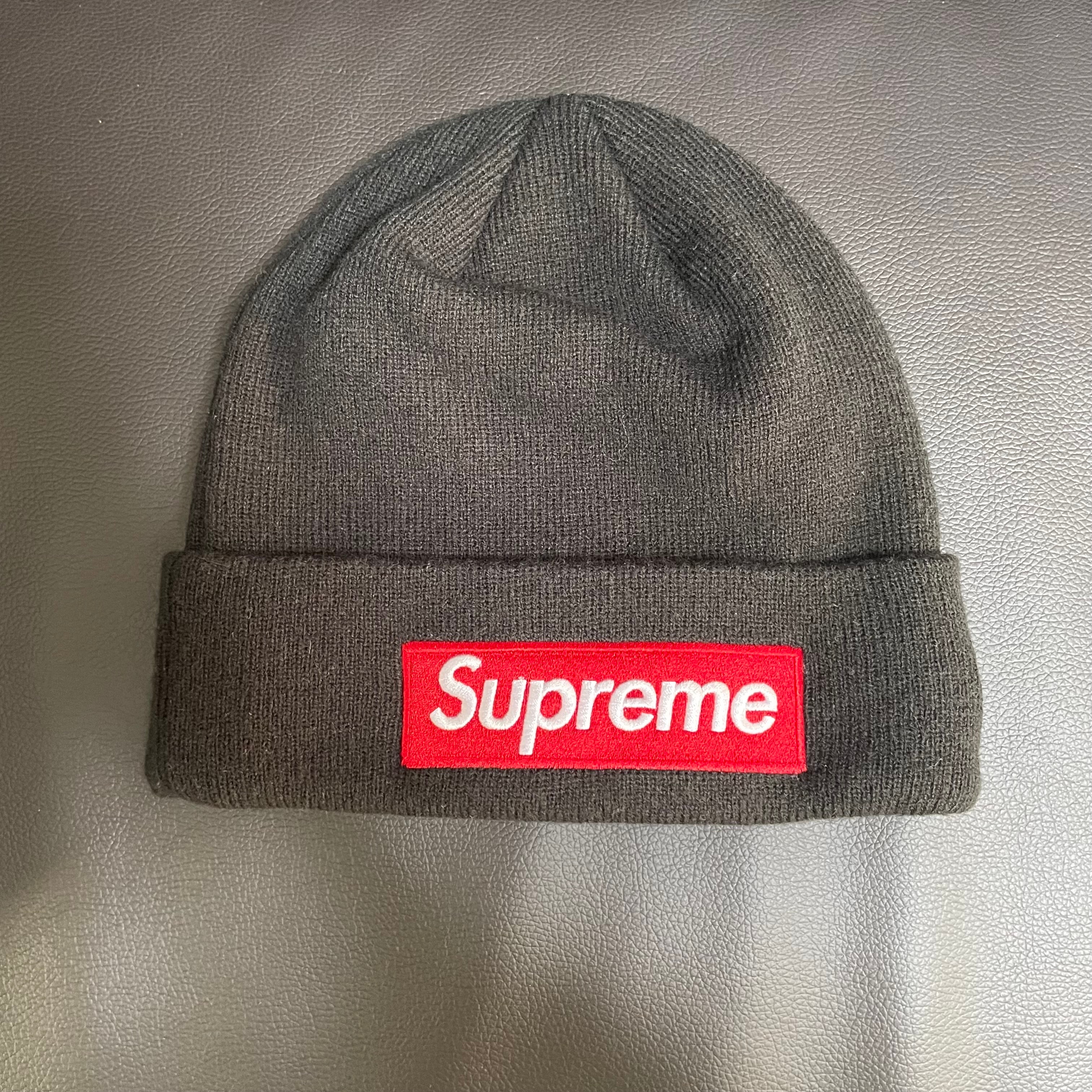Supreme New Era Box Logo Beanie "Black"