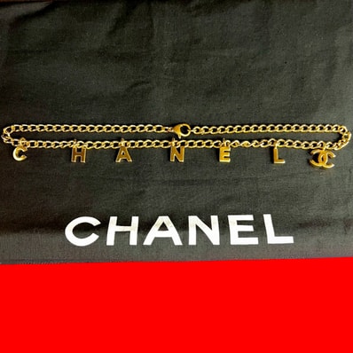 CHANEL シャネル ココマーク ロゴ モチーフ GP ネックレス ゴールド
og810