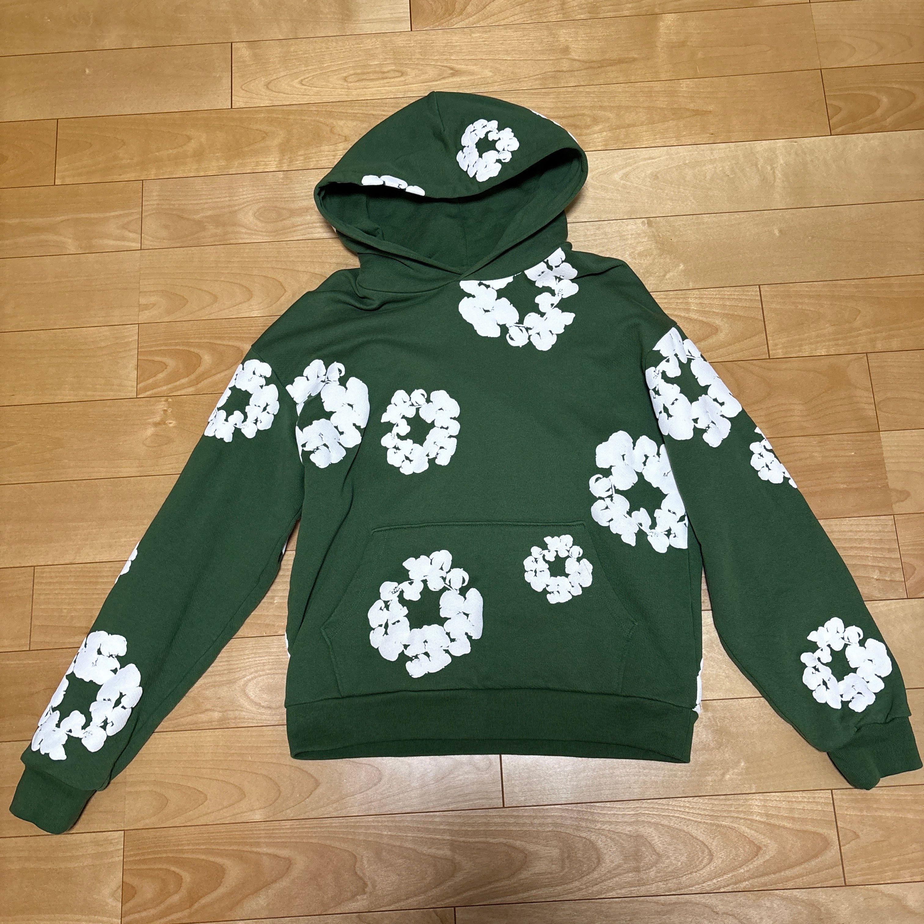 DENIM TEARS The Cotton Wreath Sweatshirt "Green"