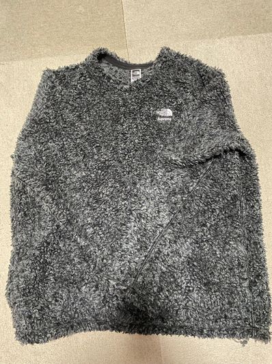 Supreme x The North Face High Pile Fleece Pullover "Black"