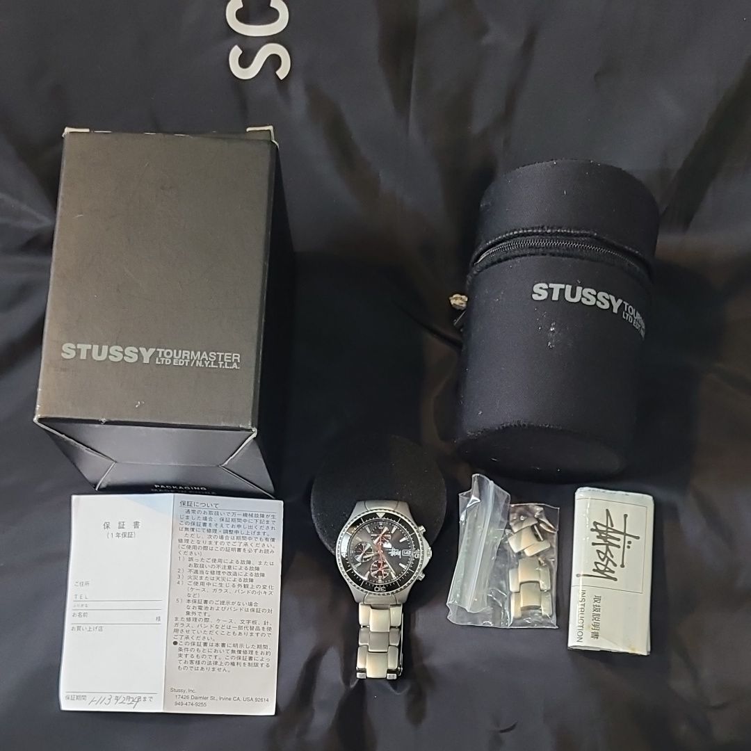 Stussy クロノグラフ