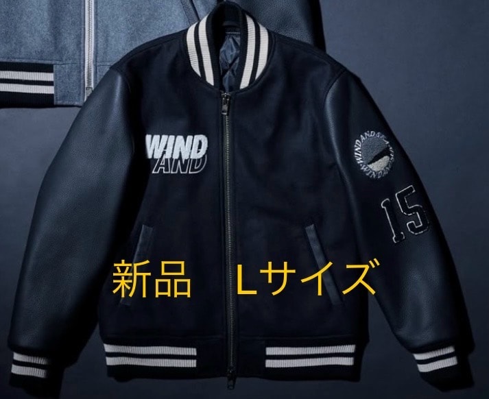 WIND AND SEA OSAKA 5周年スタジャン 新品未使用