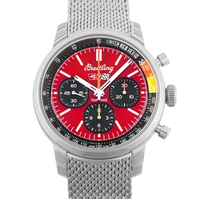 【新品】BREITLING ブライトリング トップタイム B01 シボレー コルベット AB01761A1K1A1(AB0176) 保証書2025年【中古】