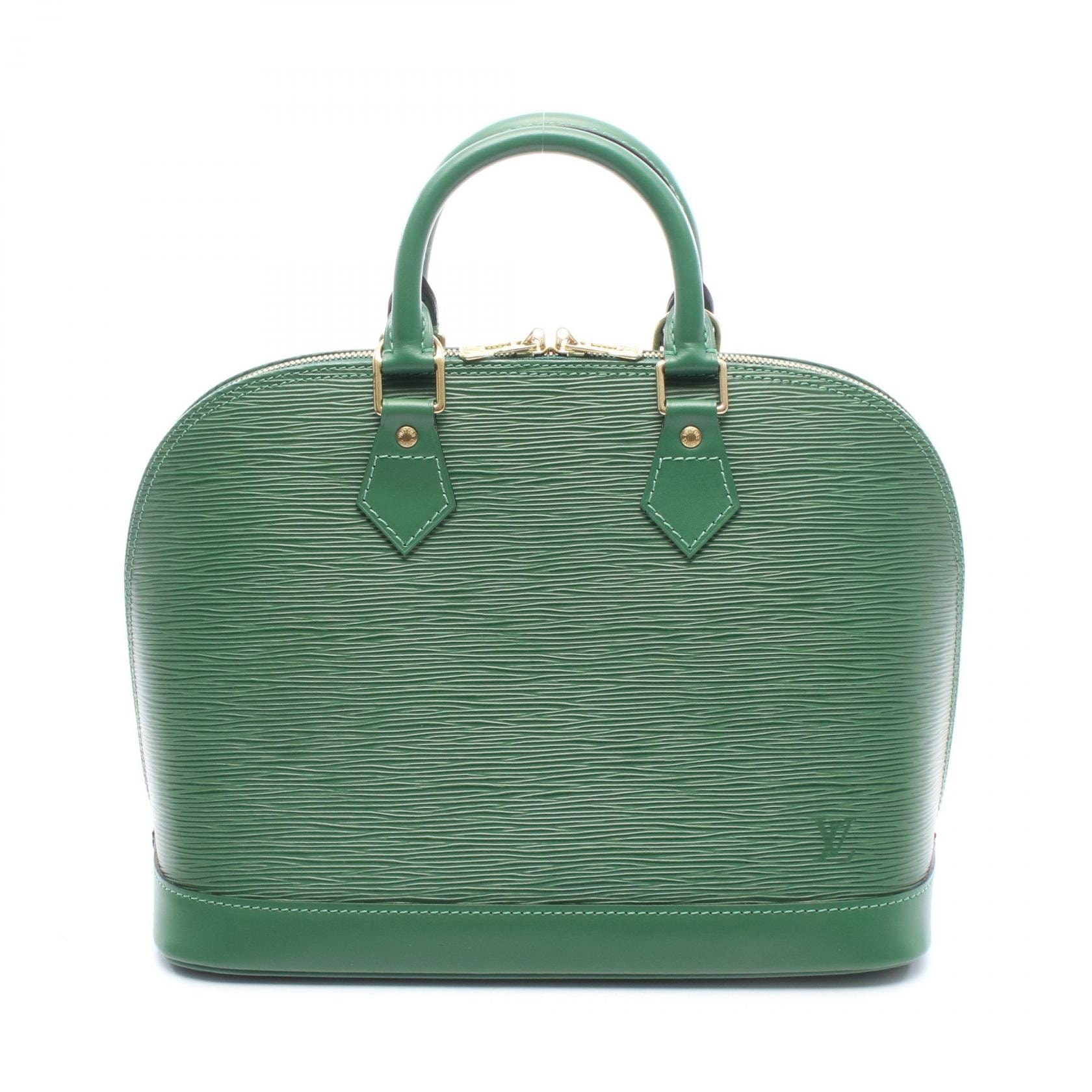 ルイ・ヴィトン LOUIS VUITTON アルマ ハンドバッグ バッグ レザー エピ ボルネオグリーン レディース グリーン系 M52144 【中古】