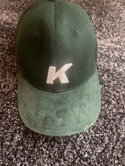 Kith Crochet K Two Tone Suede Aaron Cap "Stadium"