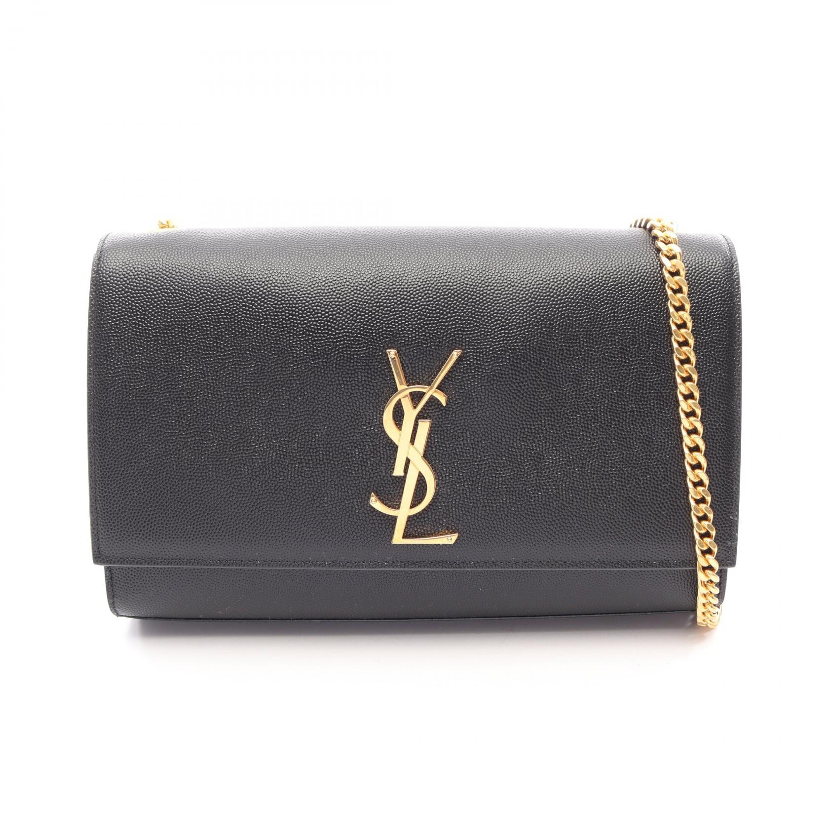 サンローランパリ SAINT LAURENT PARIS ケイト ショルダーバッグ バッグ レザー レディース ブラック系 364021BOW0J1000 【新品】