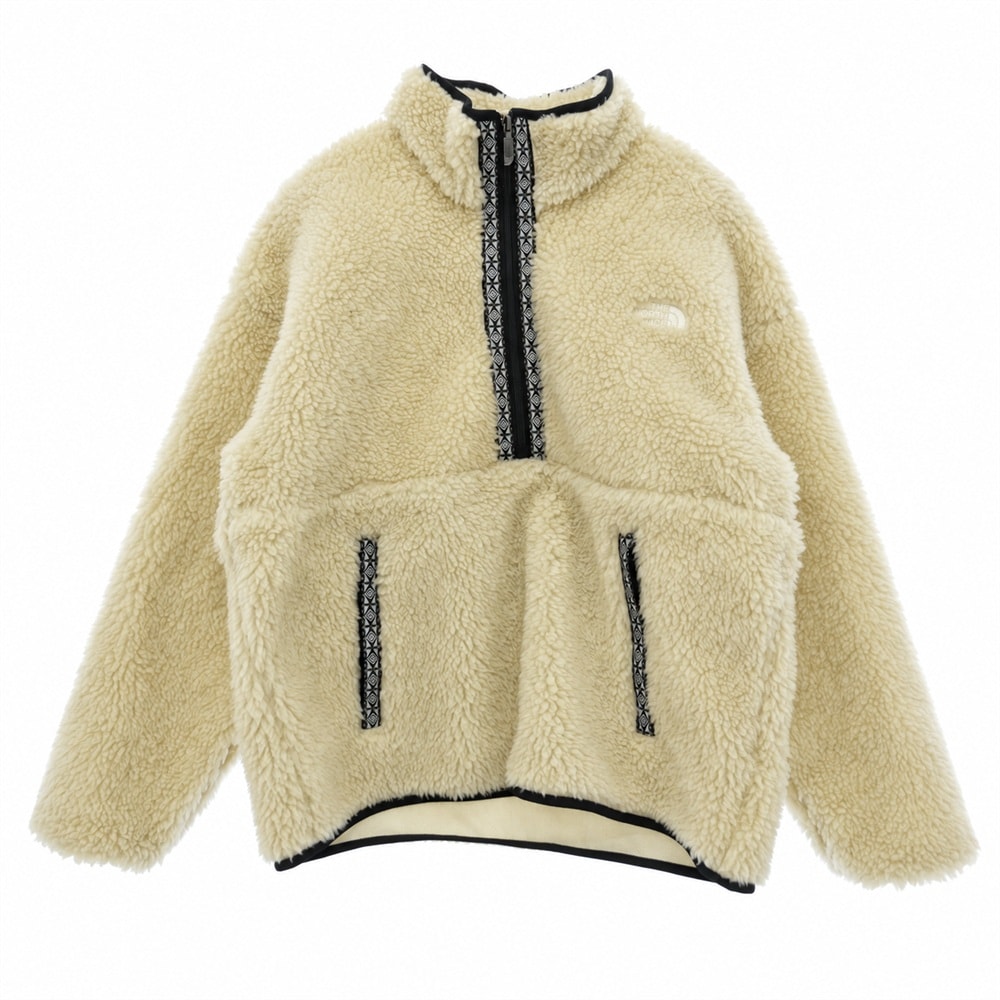 THE NORTH FACE ノースフェイス NA72035 Sweet Water Pullover Bio スウィート ウォーター プルオーバー ボア フリース オフホワイト系 M【中古】
