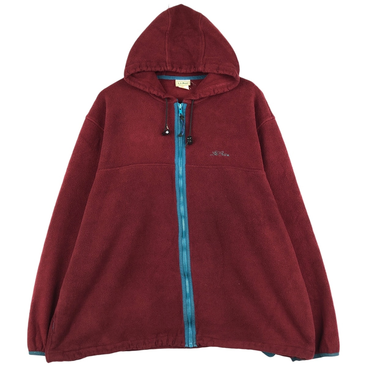 古着 80年代 エルエルビーン L.L.Bean フリースフルジップパーカー メンズXL相当 ヴィンテージ/eaa599991