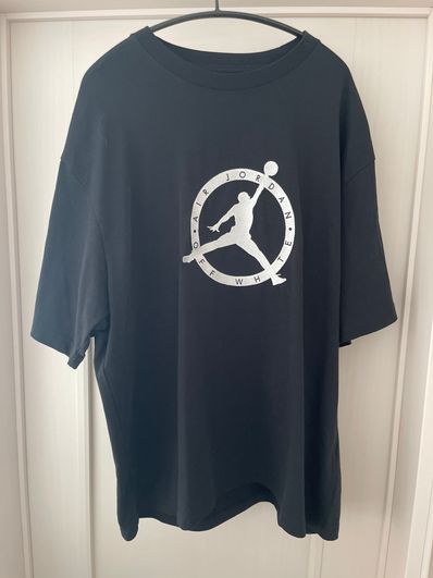 Air Jordan Off-WhiteTM️ Short Sleeve T-shrit "Black"