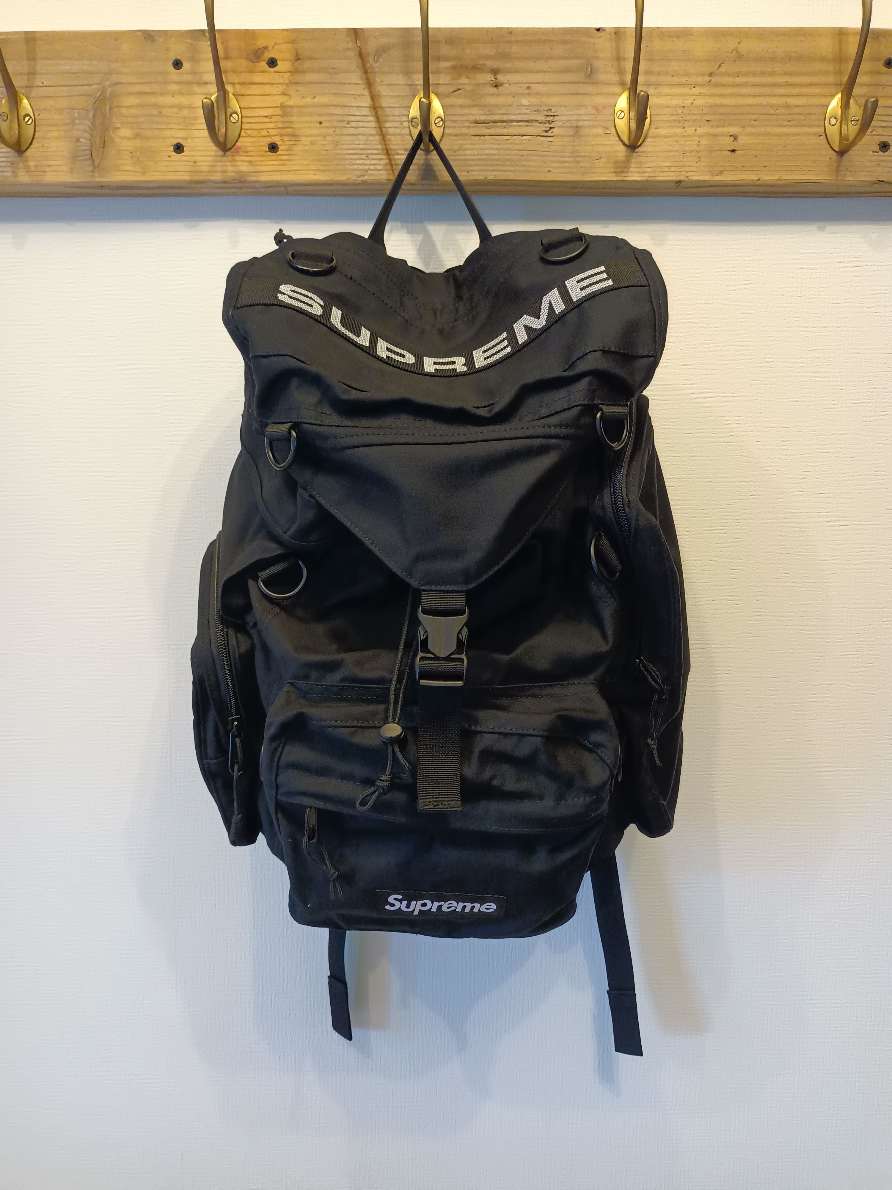 Supreme Field Backpack "Black" (23SS)