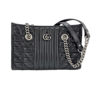 グッチ GUCCI 2WAYGGマーモント ハンドバッグ【中古】