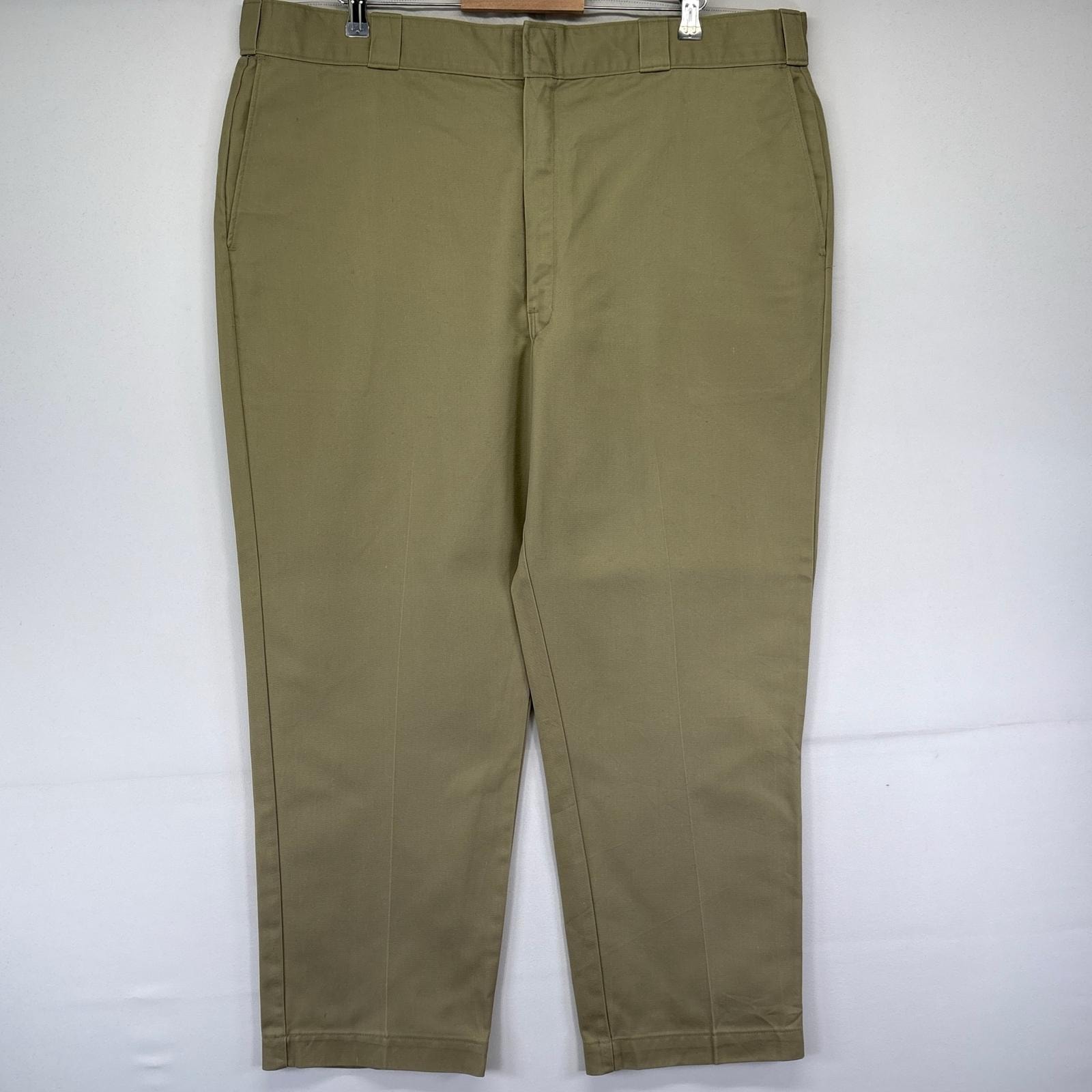 古着 80's/80年代 ヴィンテージ ディッキーズ Dickies USA製 パンツ 874 ワークパンツ チノパン チビタグ W44 L30  ベージュ系 メンズ