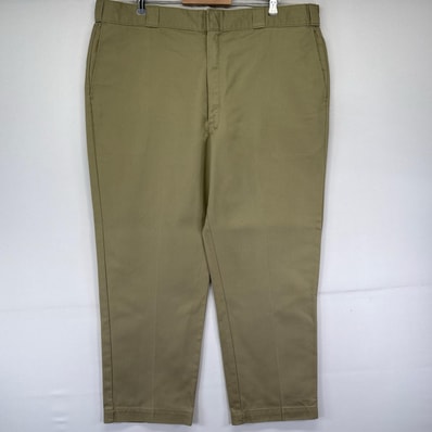 古着 80's/80年代 ヴィンテージ ディッキーズ Dickies USA製 パンツ 874 ワークパンツ チノパン チビタグ W44 L30 ベージュ系 メンズ