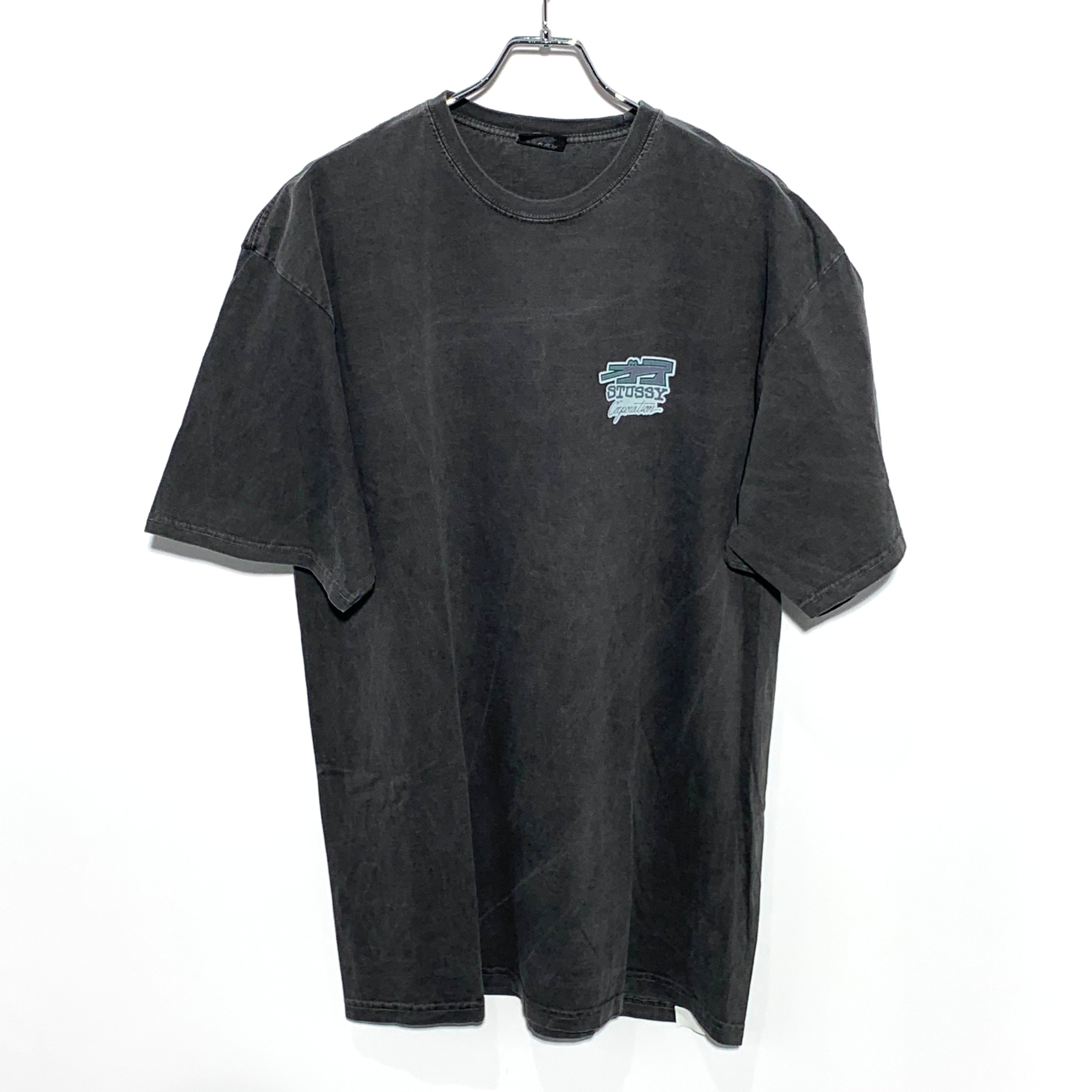 Stussy Croc Pigment Dyed Tee "Black"