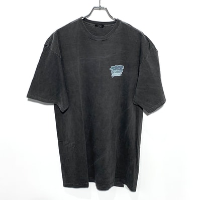 Stussy Croc Pigment Dyed Tee "Black"