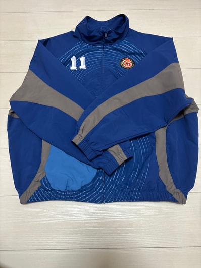 Supreme S Logo Track Jacket "Navy"